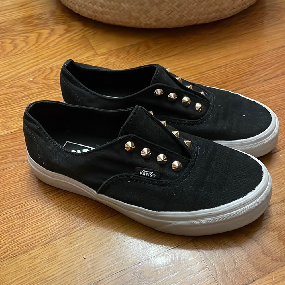 Vans slip ons with studs